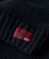 Superdry Vintage Athletic Knit Henley - Eclipse Navy 2