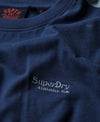 Superdry Essential Logo Retro T-Shirt - Pilot Mid Blue/China Blue