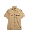 Superdry Military S/S Shirt - Canyon Sand Brown