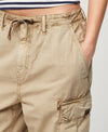 Superdry Low Rise Para Cargo - Stonewash Taupe Brown