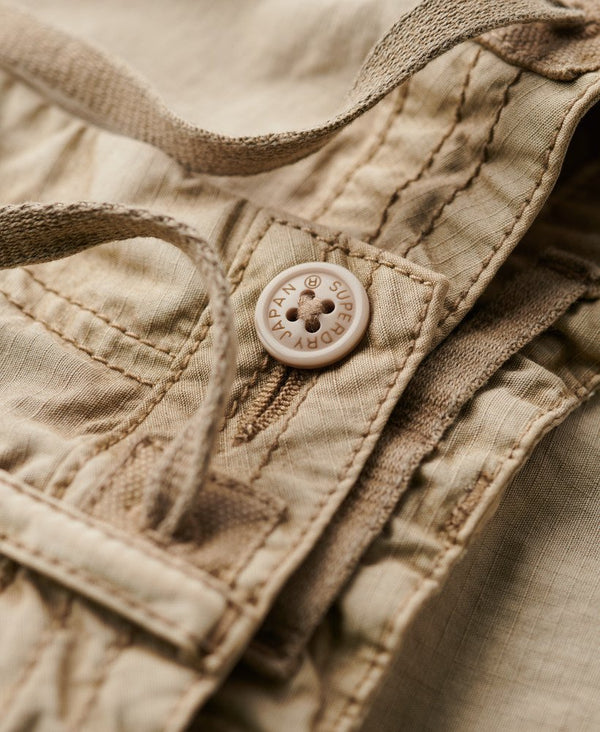 Superdry Low Rise Para Cargo - Stonewash Taupe Brown