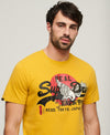 Superdry Tokyo VL Graphic T-Shirt - Oil Yellow