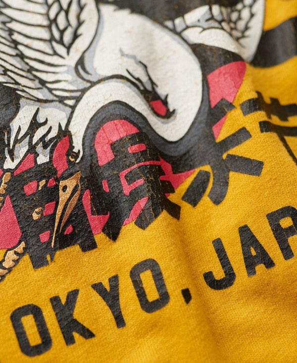 Superdry Tokyo VL Graphic T-Shirt - Oil Yellow