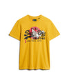 Superdry Tokyo VL Graphic T-Shirt - Oil Yellow