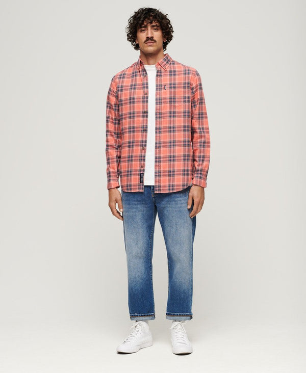 Superdry Vintage Check Shirt - Red Check