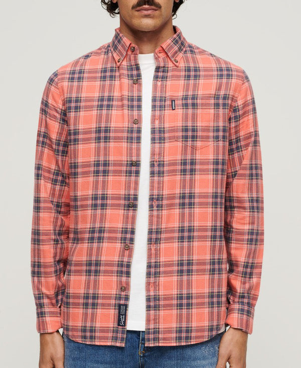 Superdry Vintage Check Shirt - Red Check