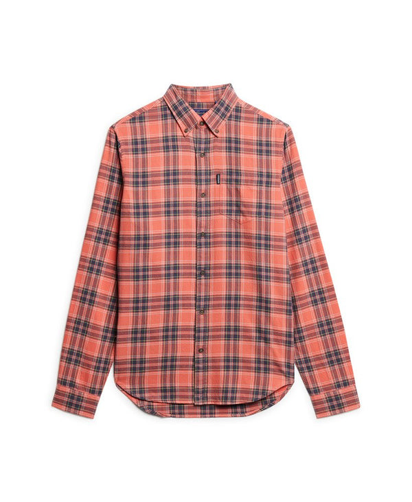 Superdry Vintage Check Shirt - Red Check