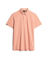 Superdry Studios Jersey Polo - Sweet Peach Pink