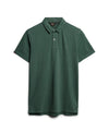 Superdry Studios Jersey Polo - Academy Dark Green