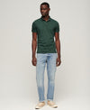 Superdry Studios Jersey Polo - Academy Dark Green