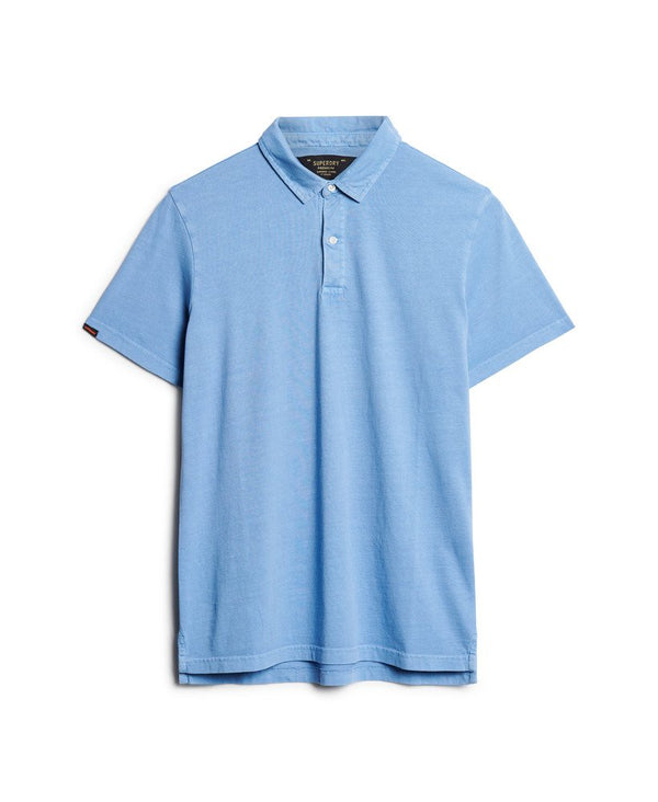 Superdry Studios Jersey Polo - Bluebell (Size XL)