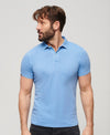 Superdry Studios Jersey Polo - Bluebell (Size XL)