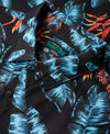 Superdry Hawaiian Shirt - Dark Navy Fire