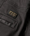 Superdry Mid Rise Slim Cargo Pants - Black