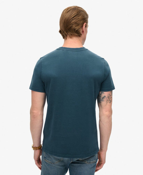 Superdry Tokyo VL Graphic T-Shirt - Blue Bottle