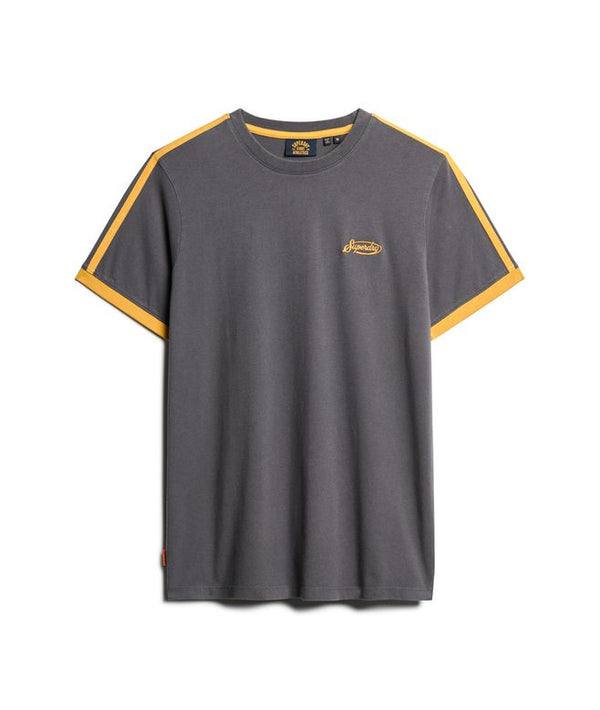 Superdry Essential Logo Retro Tee - Graphite Black