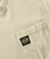 Superdry Contrast Stitch Pocket T-Shirt - Washed Pelican Beige