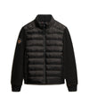 Superdry Storm Fleece Hybrid Bomber - Black (Size L)