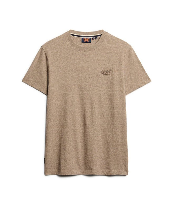 Superdry Essential Logo Emb Tee - Desert Sand Feeder