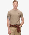 Superdry Essential Logo Emb Tee - Desert Sand Feeder