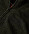 Superdry Essential Emb Knit Half Zip - Dark Moss Marl (Size L)