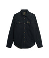 Superdry Flannel Workwear Shirt - Jet Black