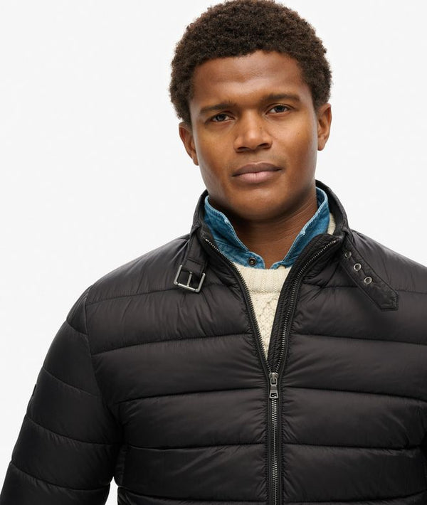 Superdry Light Weight Padded Jacket - Black