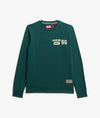 Superdry Athlethic Printed Sweatshirt - Dark Pine Green