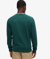 Superdry Athlethic Printed Sweatshirt - Dark Pine Green