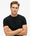 Superdry Essential Logo Embroidered Tee - Black