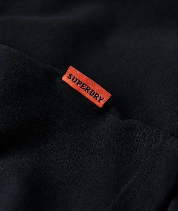 Superdry Essential Logo Embroidered Tee - Black
