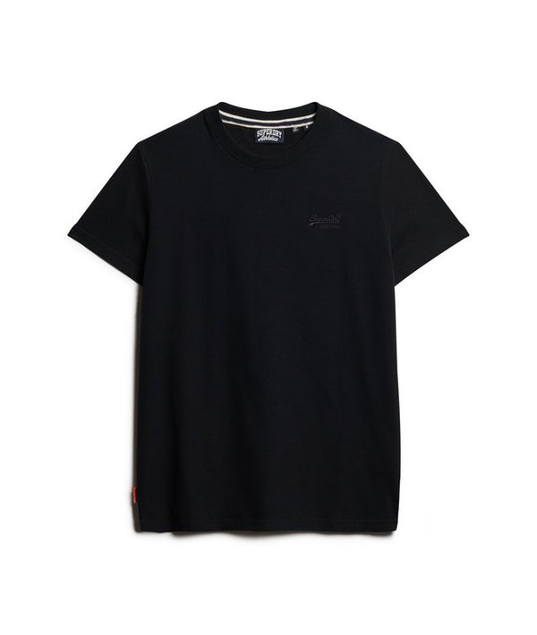 Superdry Essential Logo Embroidered Tee - Black
