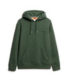 Superdry Essential Logo Hoodie HB - Deep Forest Green Marl