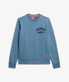 Superdry Athletic Printed Sweatshirt - Wedgewood Blue