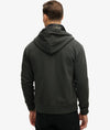 Superdry Essential Logo Washed Ziphood - Washed Black