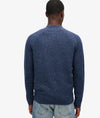 Superdry Chunky Raglan Jumper - Nautical Navy