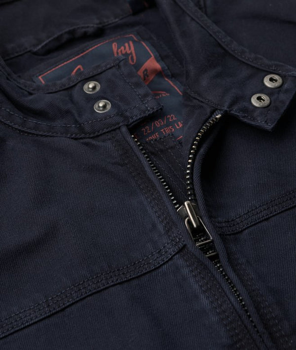 Superdry Classic Harrington Jacket - Eclipse Navy