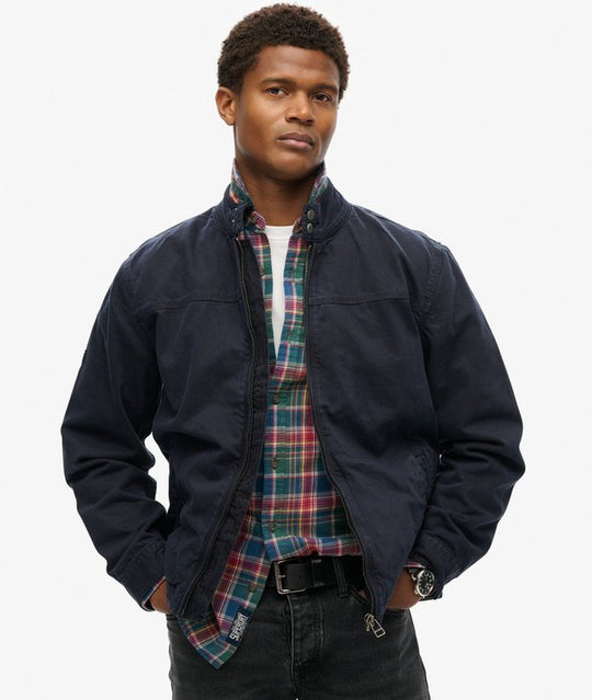 Superdry Classic Harrington Jacket - Eclipse Navy
