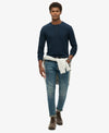 Superdry Merchant Grandad Top - Eclipse Navy