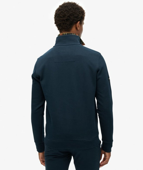 Superdry Core Pique Henley - Eclipse Navy