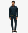 Superdry Core Pique Henley - Eclipse Navy