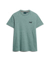 Superdry Essential Logo Emb Tee - Mid Pine Green Grit