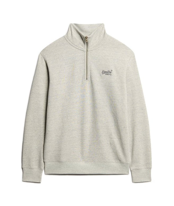 Superdry Essential Logo Henley - Varsity Grey Grindle