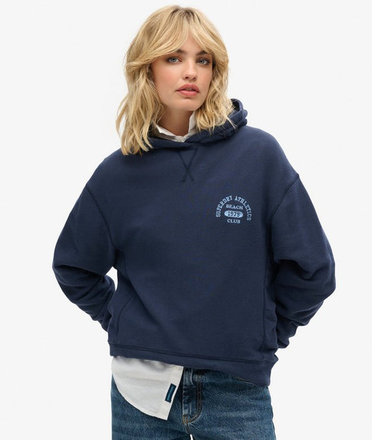 Superdry Essential Hoodie - Richest Navy