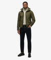 Superdry Hooded Soft Shell Trekker Jacket - Army Khaki