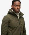 Superdry Hooded Soft Shell Trekker Jacket - Army Khaki