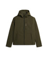 Superdry Hooded Soft Shell Trekker Jacket - Army Khaki