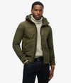 Superdry Hooded Soft Shell Trekker Jacket - Army Khaki