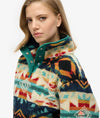Superdry Super Soft Printed Henley - Nava Quilt Print
