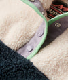 Superdry Super Soft Mash Up Half Zip Fleece- Rice White